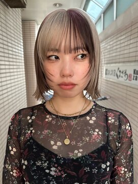 パーク(PAAQ) デザインカラー/レイヤーボブ/フェイスレイヤー