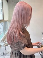 ニモ(NIMO.)&nbsp;レイヤーカットピンクカラーケアブリーチ