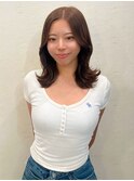 くびれ巻き★ミディアムレイヤー【CERCA】