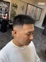 ヘアー カフナ 京急蒲田店(hair kahuna)&nbsp;スパイキークロップ×スキンフェード