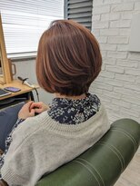 パラッチ 甲東園店(Palacchi)&nbsp;白髪を染めながら色味を楽しみたいピンクベージュ×ショートボブ