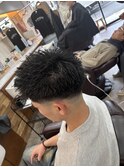 MEN’S HAIR/波巻ツイストスパイラル/フェザーパーマ/船橋