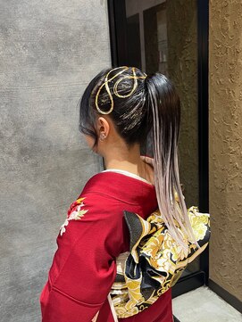 アールトゥーヘアー(art To Hair) 成人式アップスタイル