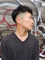 ブロック ジャポン(bloc japon)&nbsp;メンズショート 刈り上げ フェード  マッシュショート/本間真斗