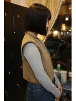 チャプター 問屋町(chapter)&nbsp;髪質改善トリートメントミニボブヘイリーボブ切りっぱなしボブ