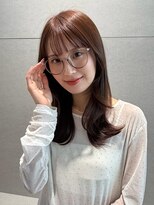 トリッカ 銀座(tricca)&nbsp;韓国風レイヤーミディ/メガネ女子/シースルーバング