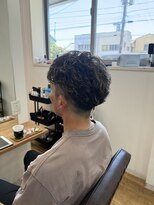 リンク(Link Hair&Spa)&nbsp;メンズパーマ/ハイライト/メッシュ/リバースシャドウ