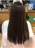 人目をひきつける艶髪