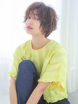 【KAINO】大人女子のゆるふわ柔らか 小顔ショートボブ