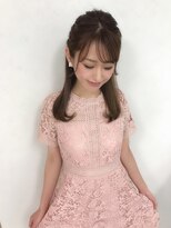 ヘアーセットサロン ピンキー(Hairset Salon Pinky) Pinky..編み込みハーフ