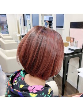 ラミューゼリゾート(la★muse resort) クールレッドヘアカラー