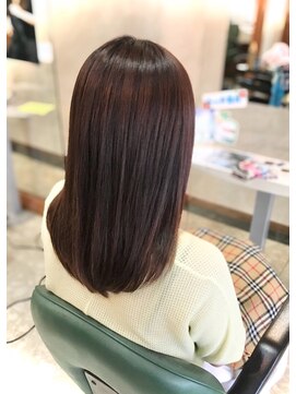 スーパーカットトリイマエショップ(SUPER CUT TORIIMAE SHOP) サラツヤ　ロングヘアー
