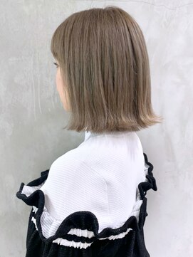 アイティー バイ アルバム 中野店(IT by ALBUM) マロンベージュ_オリーブカラーハイライトカラー_ba308382