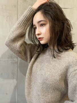 ソルトウォーター(SALT WATER) 外国人風 フォギーベージュ ナチュラルハイライト