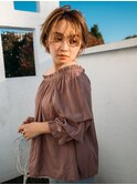 シースルーブロンズショート　自由が丘