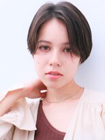 ドロップ(drop)&nbsp;ニュアンスセンターパートハンサムショート〔表参道青山drop〕