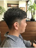 40代SOUPREXダンディ!サイドパート刈り上げスタイル!40代 30代