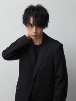 ヘアーカッティングガーデン ジャック モアザン 近鉄奈良店&nbsp;メンズパーマ/前下がり/刈り上げ[奈良/大和西大寺駅/白髪ぼかし]