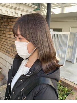 ロイジー(roijir) 表参道 roijir ナチュラルレイヤー×アッシュグレージュ