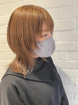 エイト 福岡天神店(EIGHT fukuoka) 【EIGHT福岡 4月 片山智裕】ブリーチ無しハイトーンネオウルフ