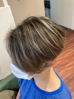 ルカリエ(LUCA:Rie)&nbsp;白髪ぼかしハイライトカラー