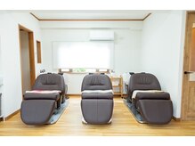 トレーニングサロン リッカ たまプラーザ(Training Salon Lycka)の雰囲気（シャンプー台はフラットタイプでリラックス♪【たまプラーザ】）