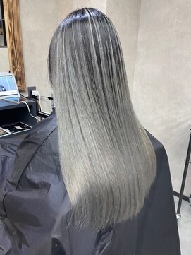 サニー 渋谷(SUNNY) グレーベージュニュアンスカラーアッシュミルクティー