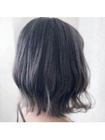 ニコリヘアワークス(nicori hair works)&nbsp;ボブ×ハイライト×グレージュ3