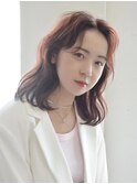 大人可愛い20代30代40代似合わせカットイメチェン流しバング