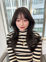 ノク 渋谷(nok)&nbsp;くびれセミロング_ショコラアッシュヘルシースタイルふんわり