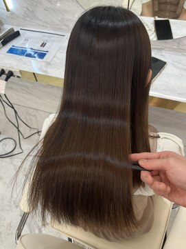 シェノン サントル(CHAINON CENTRE) 前髪/マチルダボブ/ピンクベージュ/インナーグレージュ