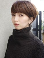 ロビー 表参道(ROBBY)&nbsp;大人マッシュショート／マロンベージュ／30代40代50代