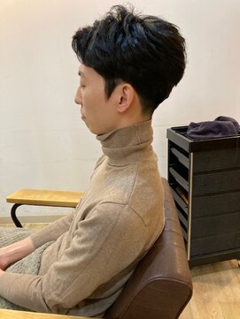 グランバイ アトリエドングリ(Grand × AtlierDonguri) 髪質改善 ビフォーアフター 814 メンズパーマ