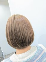 プログレス 龍ヶ崎店(PROGRESS by ヂェムクローバーヘアー) ブリーチなしミルクティーベージュ