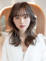 イオ 本厚木(io)&nbsp;韓国レイヤーくびれシースルーバング似合わせカットイメチェン