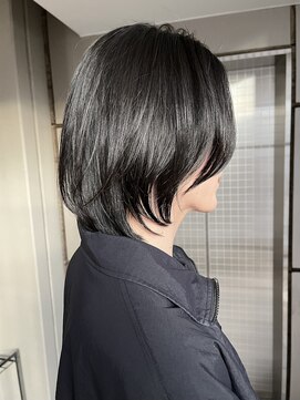 マウ(mau) ロブ　レイヤー　ボブ　メンズカット