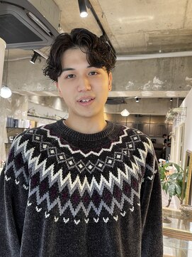 ゼストカロン(ZEST Kalon) メンズパーマ パーマ男子 ニュアンスパーマ 吉祥寺 【ibu】