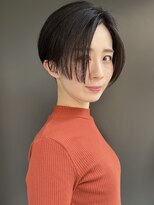 ラウンジ モリオ イケブクロ(Lounge MORIO Ikebukuro)&nbsp;【morio池袋】大人可愛い黒髪前下がりショート♪