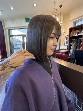 ヘアモード カクテル ブリーチなしでできるラベンダーカラー 【MARIA】