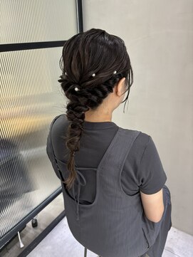 フェリア 松山(Feria) 【Feria松山】編みおろしヘア‐相原愛梨‐