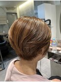 大人ショートボブ