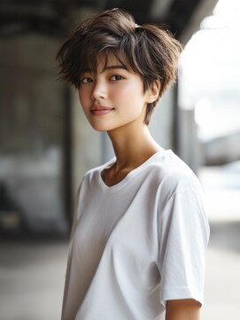 アルトリスト(Altruist Aging×HAIR&SPA) ☆オリーブグレーココアベージュ小顔クラゲヘアー/黒髪/髪質改善