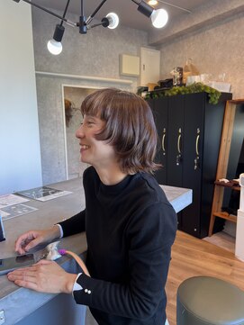 シャッター(SHUTTER) マッシュボブ×デザインカラー