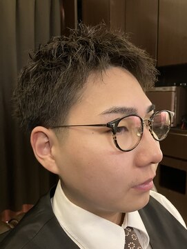 バーバーリング メソッド(BARBERING METHOD) ショートツイストパーマ