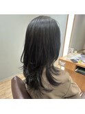 ロングのレイヤースタイル