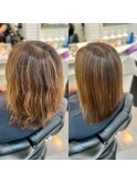 【ONE HAIR】ONEHAIR式艶髪特化縮毛矯正☆