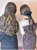 結婚式ヘアセット