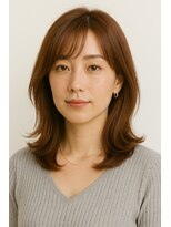 スープレックス ヘアーデザイン(SOUPREX HAIR DESIGN) 大人女性の艶セミロング