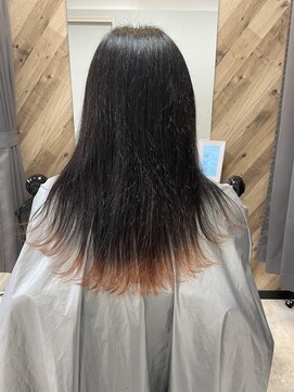 テーラヘアー 茂原店(TELA HAIR) *裾カラー×オレンジ*