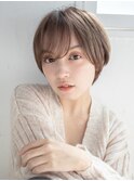 大人可愛い小顔魅せショート209